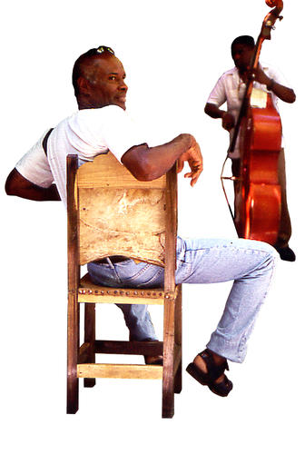 #Contrabass At Havanna# C-Print